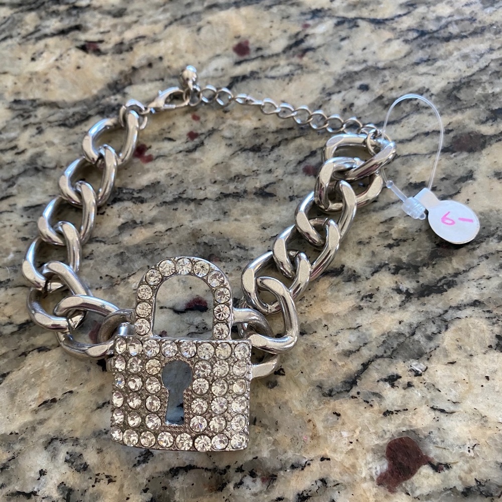 Bling Locket Chain Bracelet